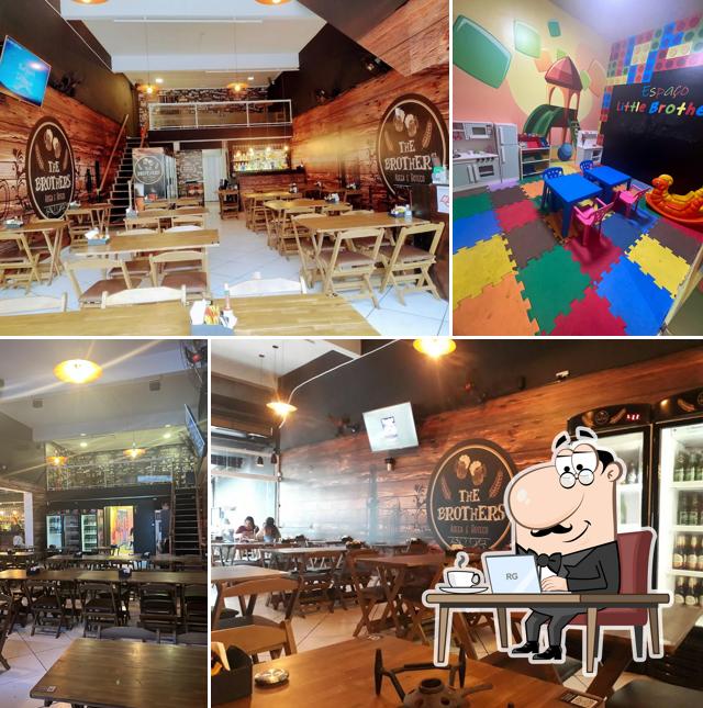 O interior do The Brothers Gastrobar