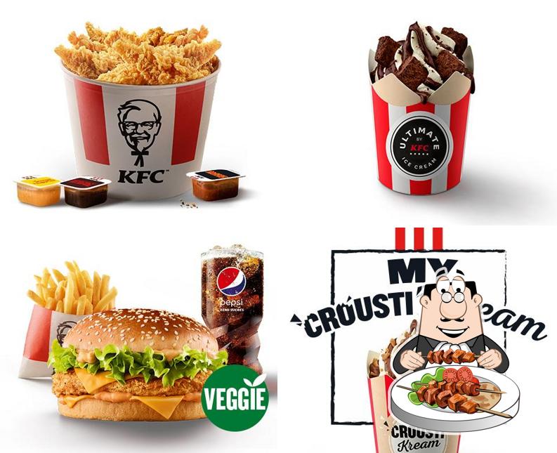 Plats à KFC Saintes