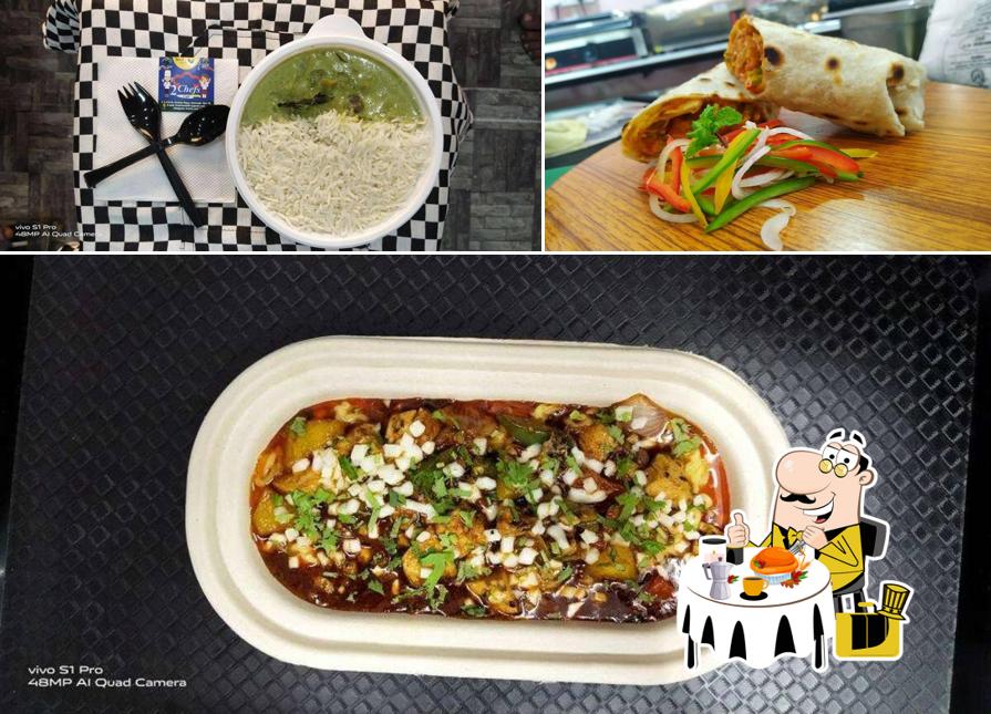 Food at 2Chefs cafe