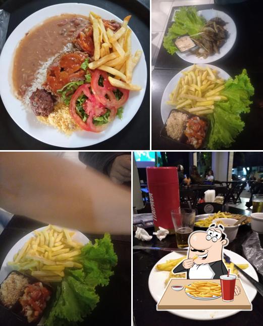Batata frita em Restaurante Zero Grau