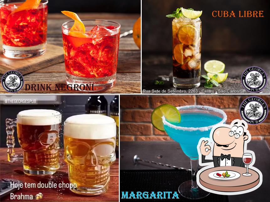 Platos en The George's Pub