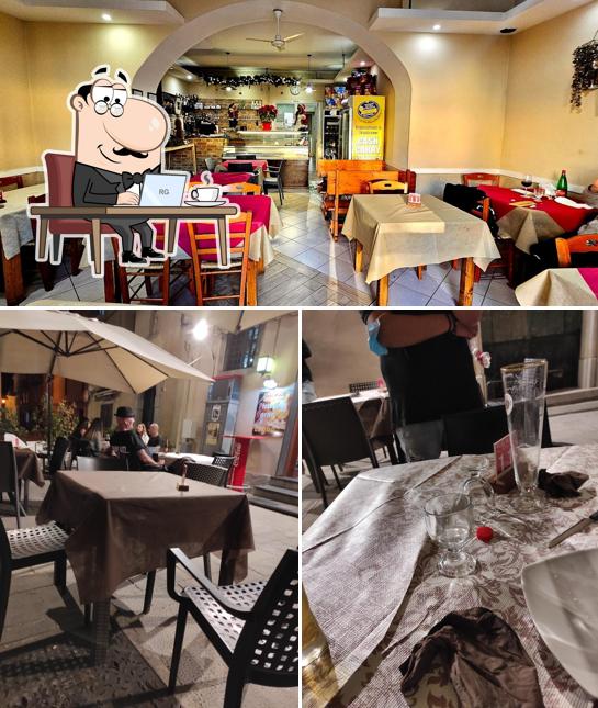 Dai un'occhiata agli interni di Real Pizza