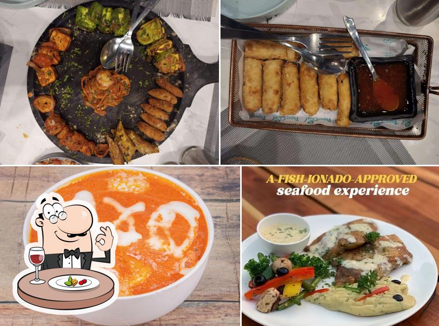 Food at Arq - The Courtyard