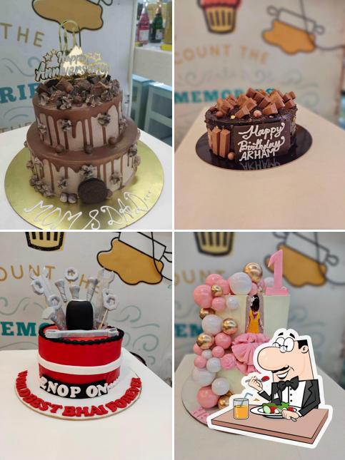 Meals at Bake Studio cake shop