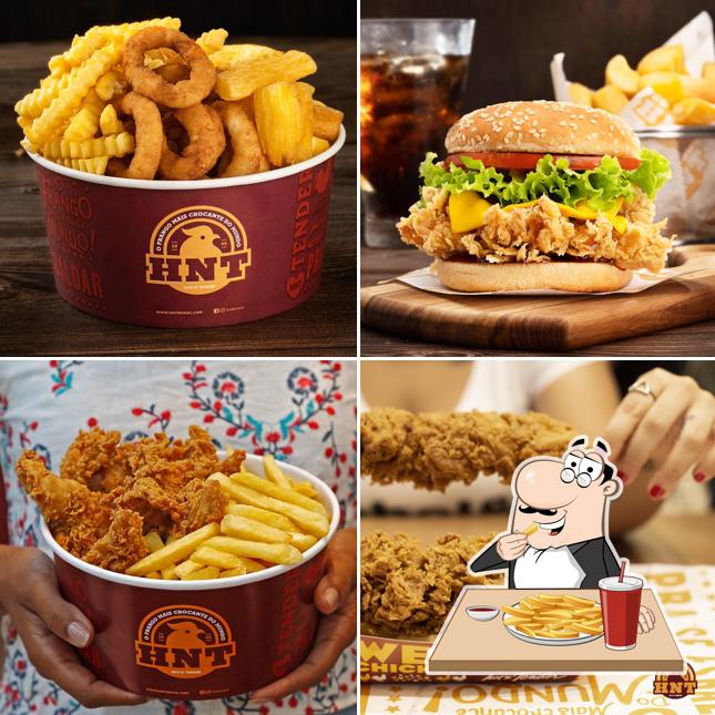 Batata frita em HNT - Hot N' Tender Cariri