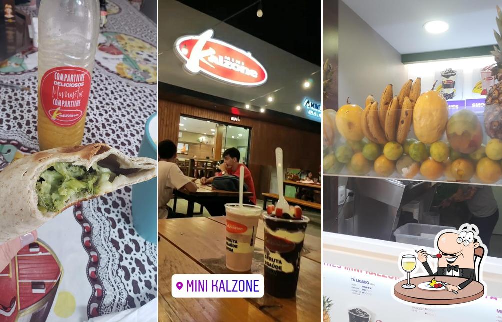 Comida em Mini Kalzone Campeche