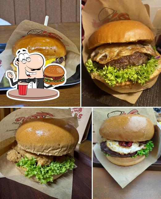 Prova un hamburger a Bebos