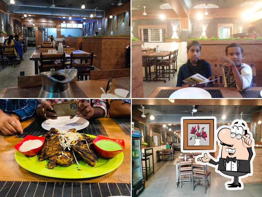 The interior of Star Restaurant