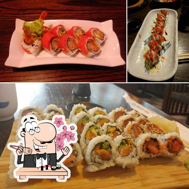 Essayez de nombreuses options de sushi