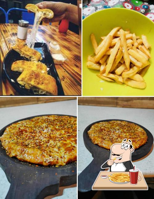 French fries at Pizza Workshop