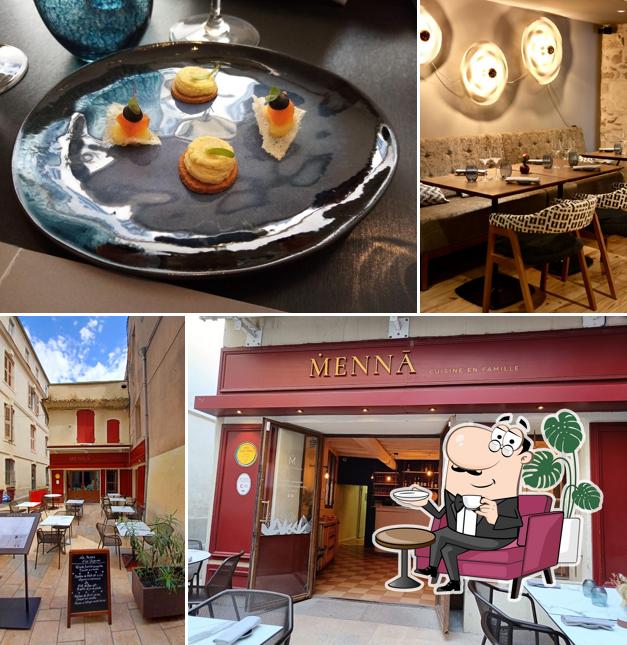 L'intérieur de MENNA - Restaurant Nîmes