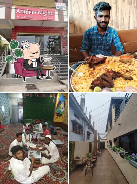 Check out how Arabian Nights Mandi lounge looks inside