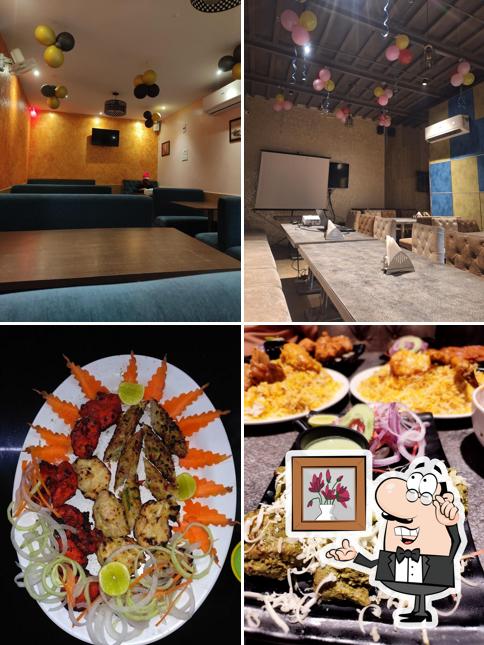 Take a seat at one of the tables at One by One