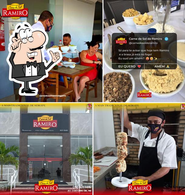 O interior do Carne de Sol do Ramiro