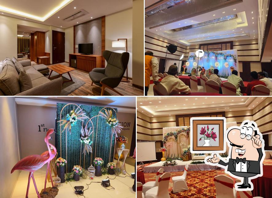 The interior of COCOON HOTEL SANGLI