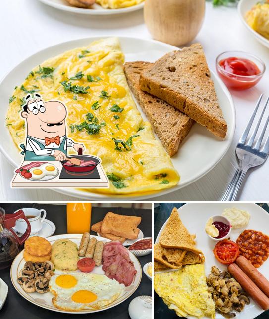 Omelette at Cuppa Redefined - Mysore's Neighbourhood Cafe & Restaurant