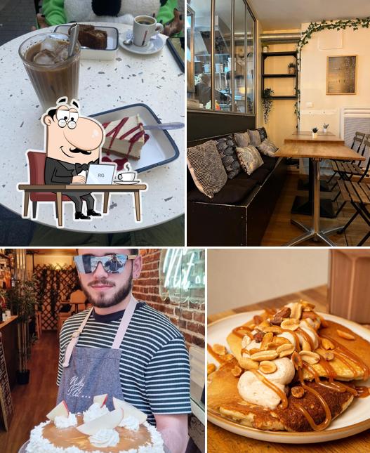 Installez-vous à l'une des tables de Why Not Coffee