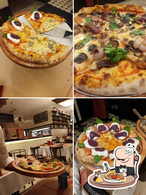 Escolha pizza no Bráz Pizzaria - Moema