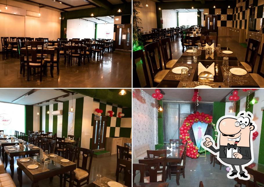 The interior of RESTRO YAAAR
