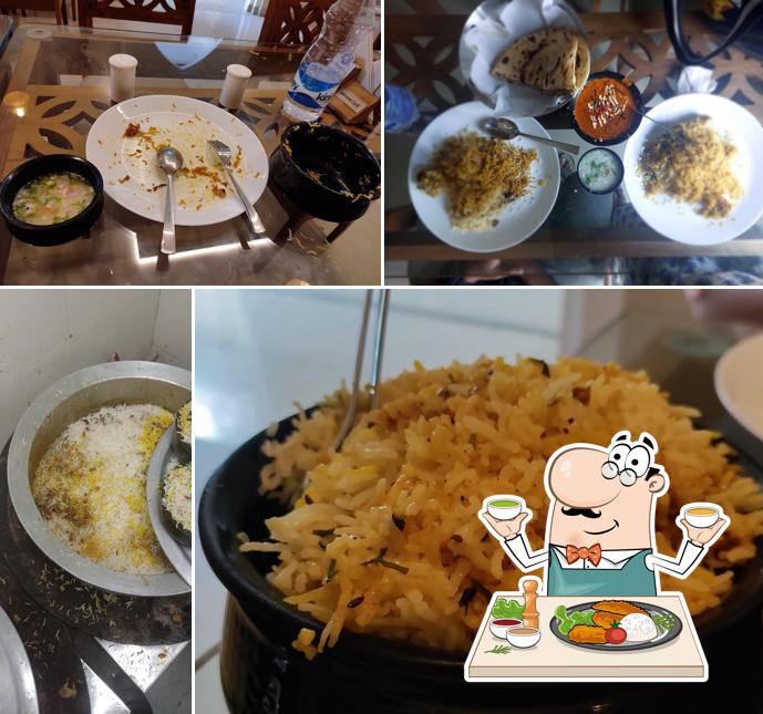 Food at Biryani cafe