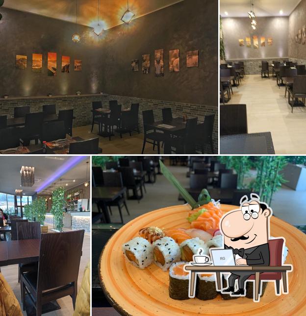 Gli interni di Bambù Ristorante