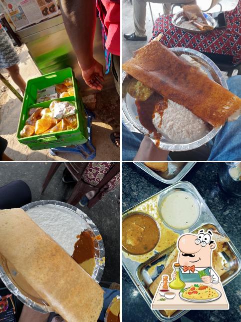 Masala dosa at Tirumala tiffin center