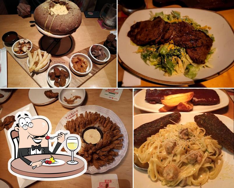 Comida em Outback Steakhouse
