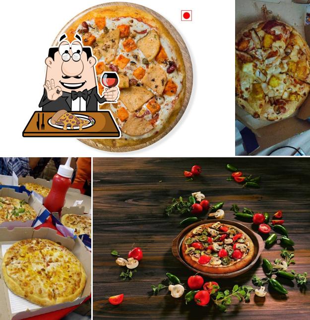 At Domino's Pizza, you can get pizza