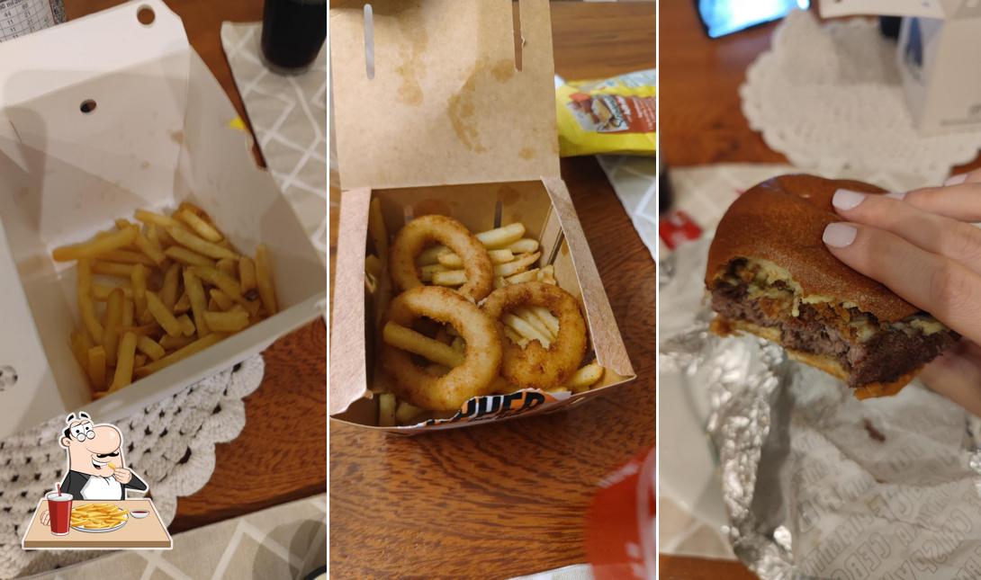 Batata frita em Upper Burger Hamburgueria