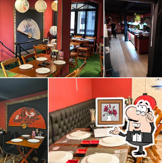 Veja imagens do interior do Otto Sushi Restaurante Japonês