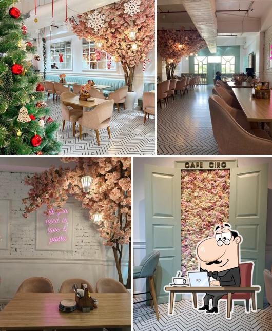 Check out how Café Ciro looks inside