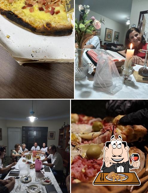 No Pizza Mia Trattoria Drinks Massas Rio Verde - GO, você pode degustar pizza