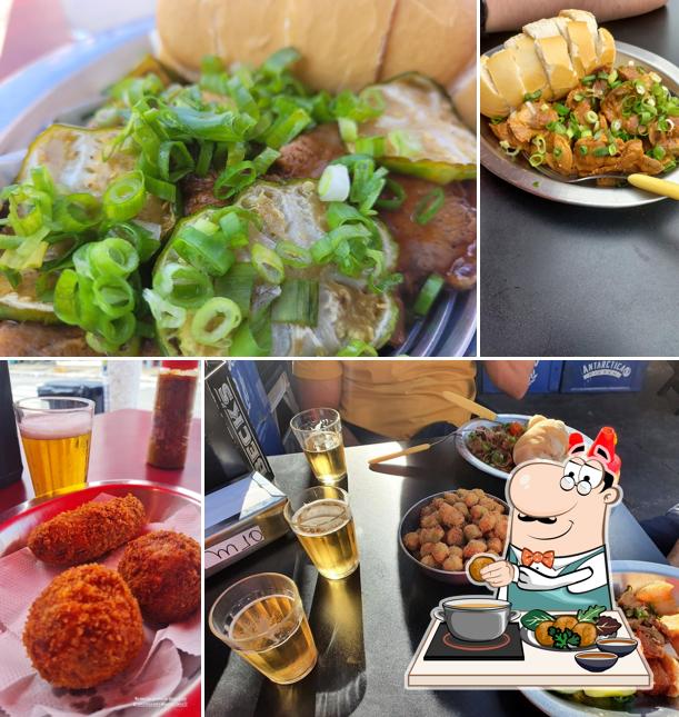 Falafels em Bar Moela