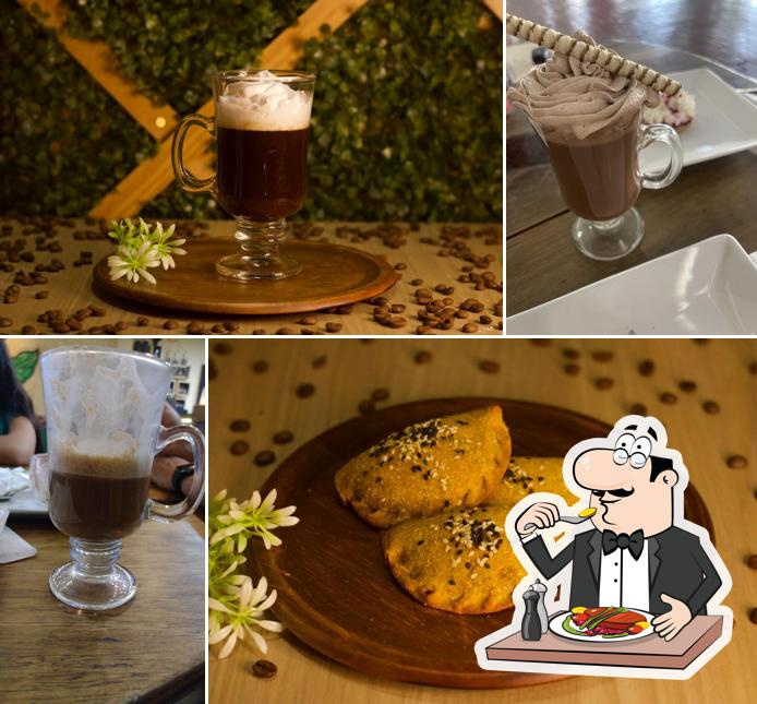 Mousse de chocolate em Cafeteria Pede Café