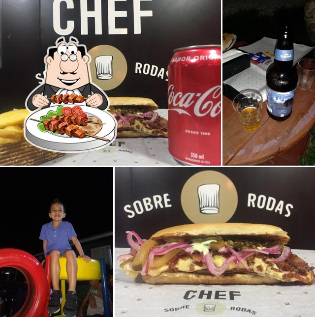 Platos en Chef sobre rodas