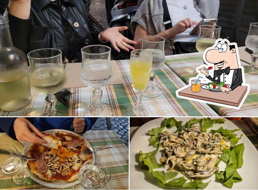 Platti al Osteria Della Suburra