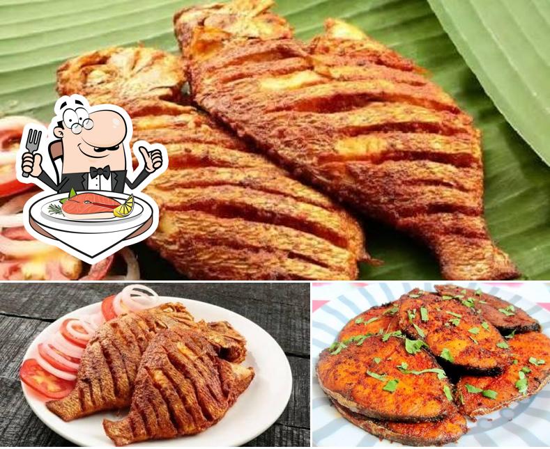 Kokan Angan Seafood Restaurants Kolhapur serves a menu for fish dish lovers