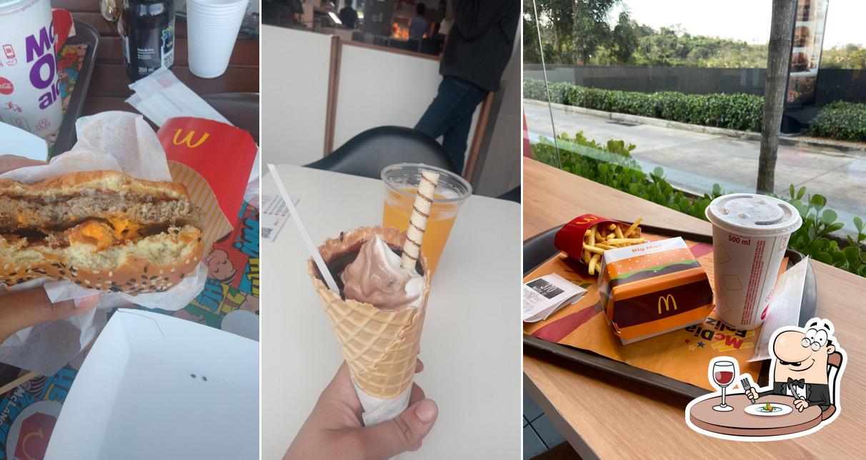 Platos en McDonald's