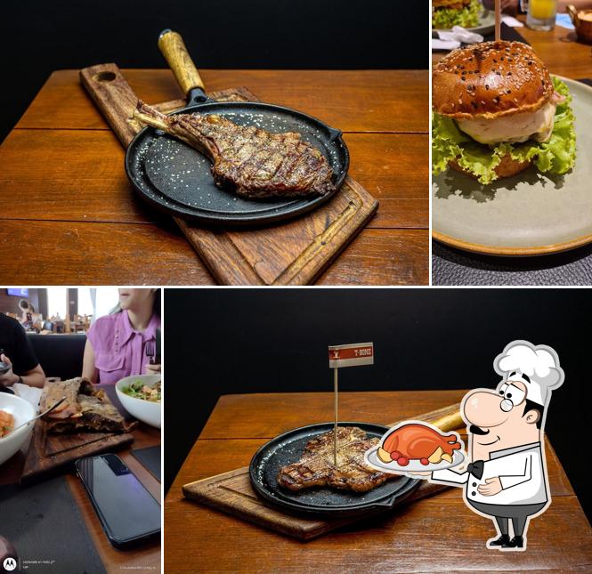Pato-à-pequim em Steakhouse 67
