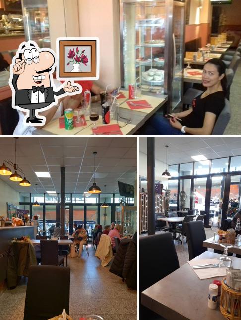 L'intérieur de Brasserie Le Triomphe