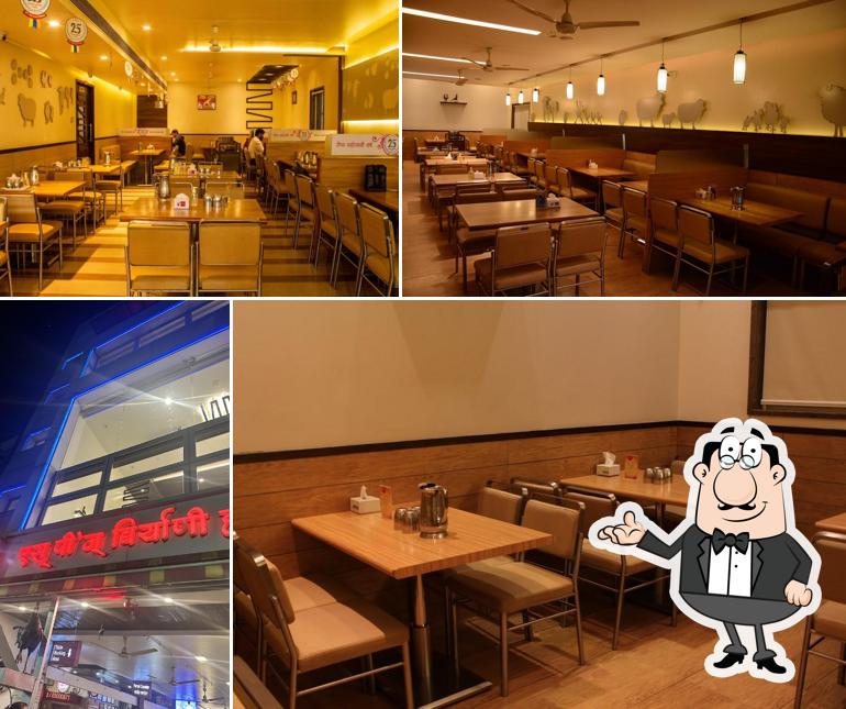 The interior of SP's Biryani House Since 1994