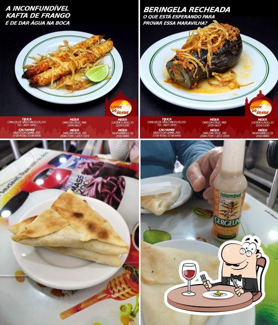 Platos en Sabor do Árabe