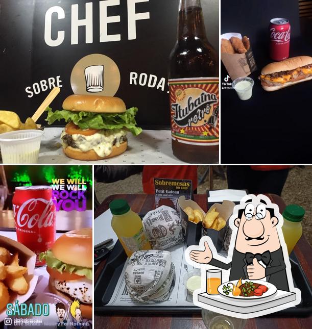 Comida em Chef sobre rodas