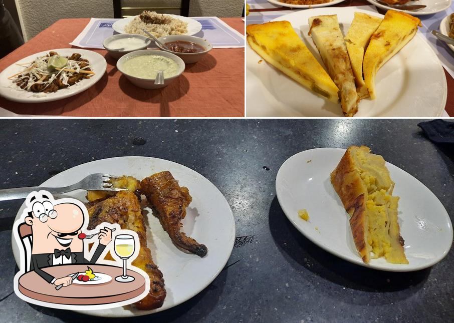 Meals at Bombay Restaurant