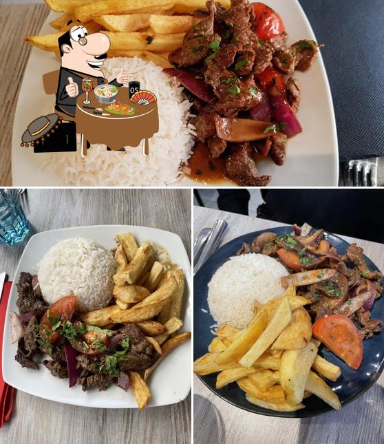 Lomo saltado à Chez Violeta
