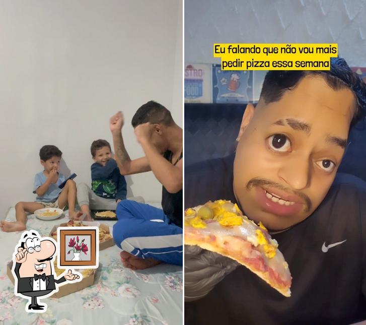 O interior do DEMAIS PIZZARIA