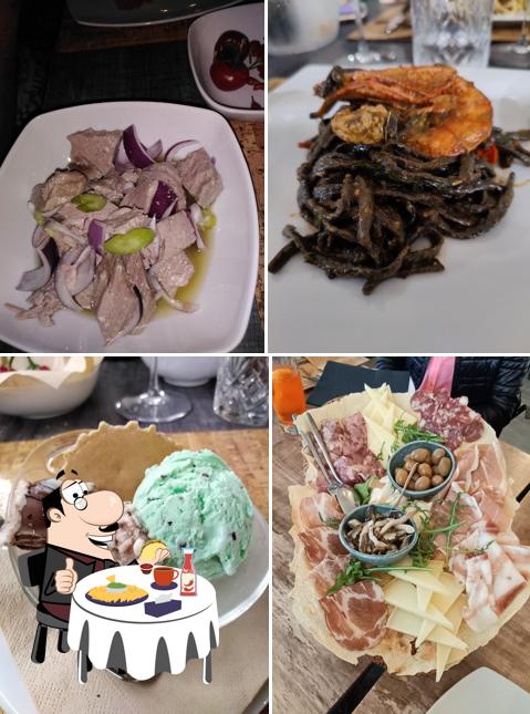 Piatto di formaggi al Chilometro ZERO Bar ristorante gelateria