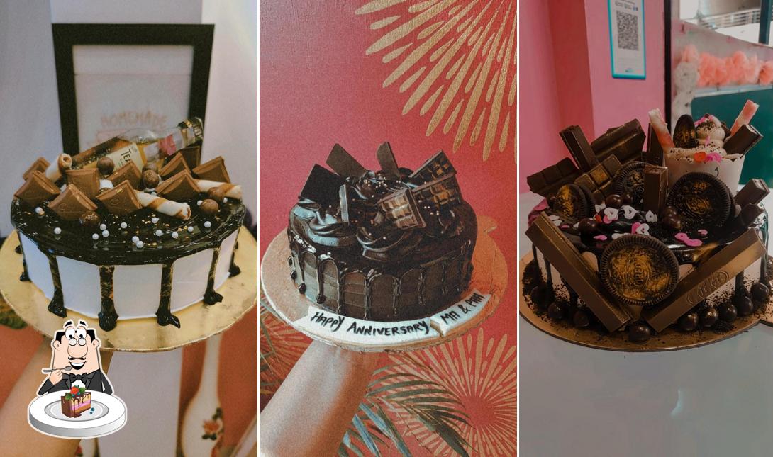 Chocolate cake at The Baker's Table