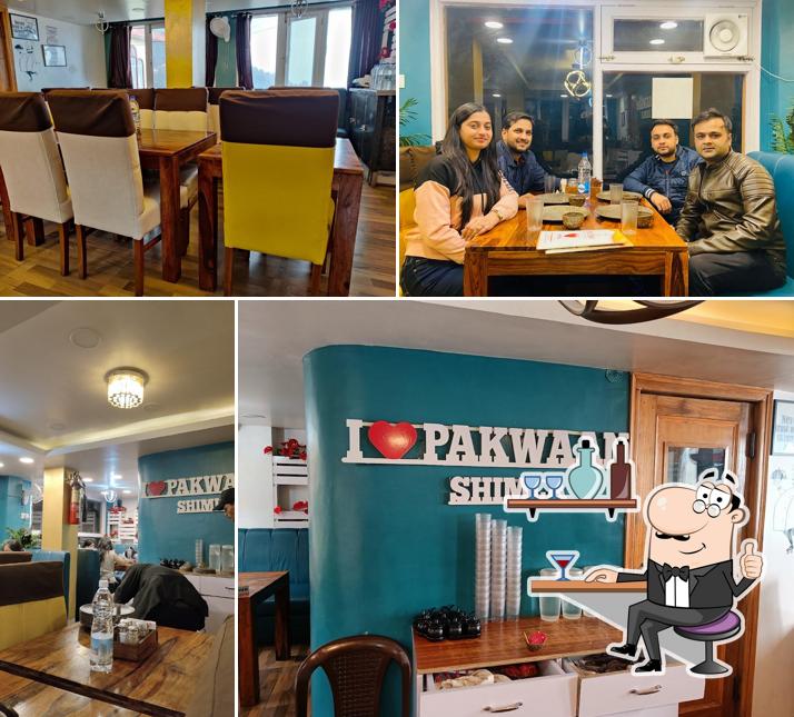 The interior of Pakwaan