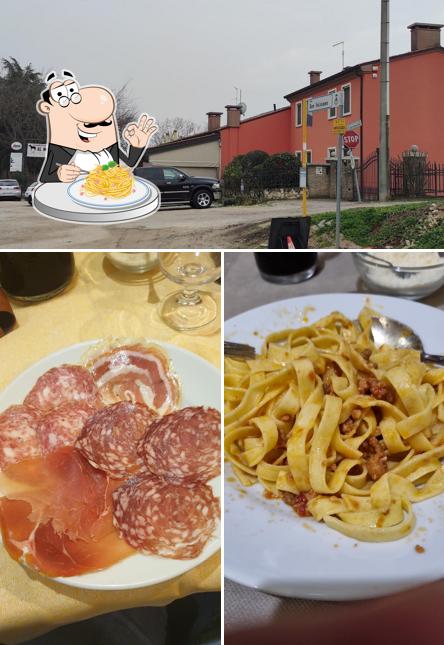 Spaghetti alla carbonara al Trattoria Al Monte